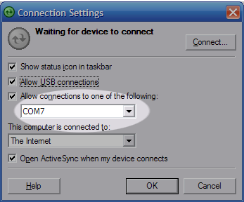 Connection Settings