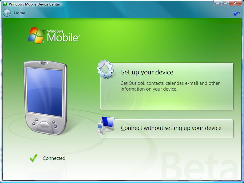 Setup your device Setup your device
