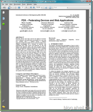 FDX - Federating Devices and Web Applications