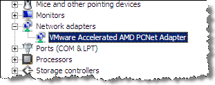 Installed Network Drivers