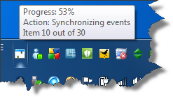 Google Calendar Sync running on Windows 7