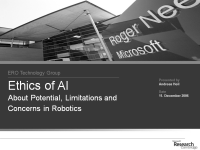Ethics of AI Ethics of AI