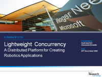 Lightweight Concurrency Lightweight Concurrency