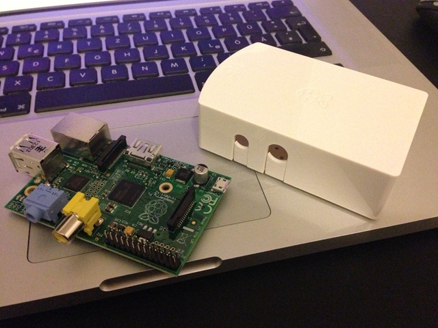 Raspberry Pi and Case