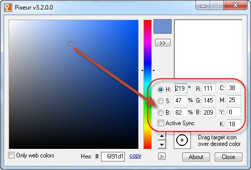 Pixeur Color Picker