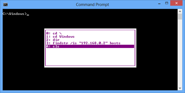 Command Prompt Clipboard