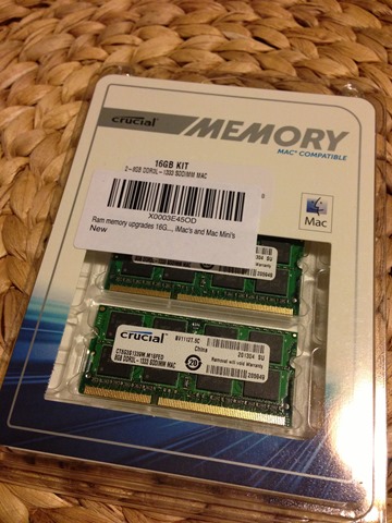 CT3327367 Crucial 16 GB Memory Upgrade