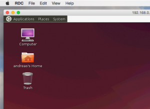XRDP Mac OS X Ubuntu