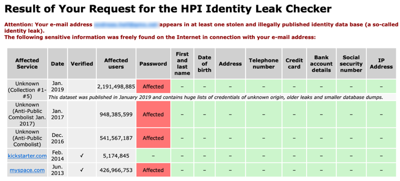 Leaked Passwords #3